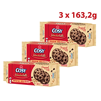 Combo 3 Gói Bánh Quy COSY Wonderfulls Hạt Sôcôla Yến Mạch Vị Truyền Thống 3x163.2g