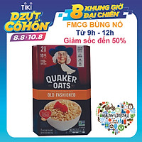 Yến mạch Quaker Oats nguyên chất 100% nhập khẩu từ Mỹ - Chính Hãng