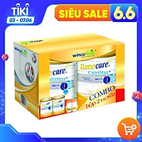 Combo 2 lon sữa bột Bonecare Calcimax+ 900g: dành cho người từ 18 tuổi trở lên bổ sung canxi phòng ngừa loãng xương, tim mạch và tiểu đường.