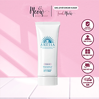 Gel chống nắng Anessa dưỡng trắng và nâng tone da Whitening UV Sunscreen Gel 90g ( Mẫu mới 2022)
