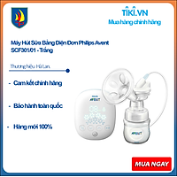 Máy Hút Sữa Bằng Điện Đơn Philips Avent SCF301/01 - Trắng