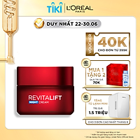 Kem Dưỡng Đêm Săn Chắc Da Và Giảm Nếp Nhăn L'Oreal Revitalift - 50ml
