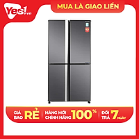 Tủ lạnh Sharp Inverter 525 lít SJ-FX600V-SL- Chỉ giao HCM