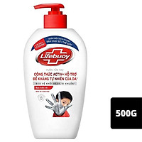 Nước Rửa Tay Lifebuoy Bảo Vệ Vượt Trội Diệt Khuẩn Chai 500g-8934868155300
