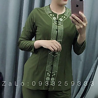 Đồ Lam Đi Chùa # Khoá Lắc Sen # Quần Áo Nữ