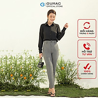 Quần tây nữ GUMAC QC04028 form cơ bản thời trang công sở