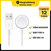 Cáp sạc không dây Apple Watch Magnetic 1 m Apple MX2E2 Trắng - Hàng chính hãng