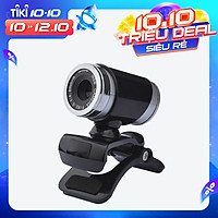 Webcam HD 360 Độ Kèm Micro Bluetooth 2.0 Cho Máy Tính/Laptop (12 Megapixel)