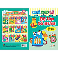 Quà cho bé : Bé tập tô màu : Đồ dùng gia đình