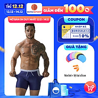 Quần Bơi Nam Boxer Có Túi CLEACCO DEENYT Chất Liệu Nylon Cao Cấp , Chống Thấm , Nhanh Khô Form Fitness Thời Trang (Tặng kèm nón bơi + bịt tai silicon) - Hàng Chính Hãng