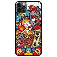 Ốp lưng dành cho Iphone 11 / 11 Pro / 11 Pro Max - Mèo Sóng Nước