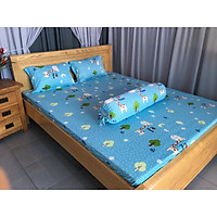 Bộ Drap Thun Lạnh Hàn Quốc { 4 món }