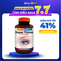 Viên uống bổ mắt, tăng cường thị lực Holistic Way Super Vision - Eye Nutrition (90 viên)