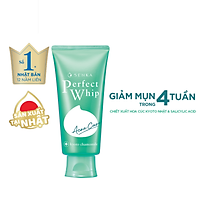 Sữa rửa mặt hỗ trợ trị mụn Senka Perfect Whip Acne Care 100g