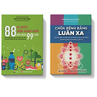 Sách - Combo 2 cuốn 88 Bí quyết sống khỏe Chữa bệnh bằng luân xa