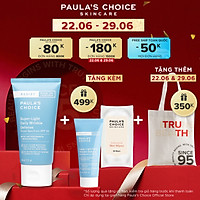 Kem chống nắng đa năng siêu nhẹ không bết dính Paula’s Choice Resist Super -Light Daily Wrinkle Defense SPF30 60ml