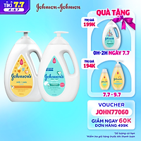 Bộ 2 chai sữa tắm Johnson's Baby cho bé - Dung Tích 1000mlx2