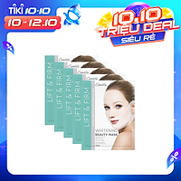 Combo 5 Mặt nạ trắng da Nâng cơ Tạo hình Vline Cenota