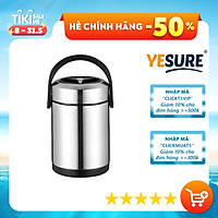 Hộp cơm văn phòng giữ nhiệt 3 tầng Inox 304 cao cấp , giữ nhiệt lâu 6 - 8 tiếng - Hàng chính hãng