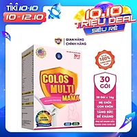 Sữa bột Colosmulti Mama hộp 480g tăng cường sức đề kháng, dưỡng chất cho bà bầu