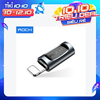 Đầu chuyển nguồn lightning cho iphone ipad Rock type c