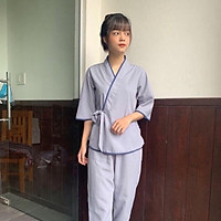 ĐỒ LAM ĐI CHÙA # Xéo Nơ Nút Bọc # Quần Áo Nữ