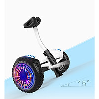 Xe điện cân bằng Mini Robot - XE ĐIỆN CÂN BẰNG THÔNG MINH - BẢN MỚI Có Bluetooth, đèn led, tay xách thuận tiện