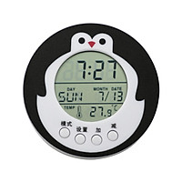 NBX Electronic Clock LCD Display Digital Music Alarm Clock with Temperature Detect Date Calendar Timer Birthday Reminder
