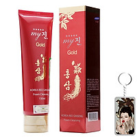 Sữa rửa mặt chống lão hoá hồng sâm My Gold Korea Red Gingseng 130ml Tặng Móc khoá