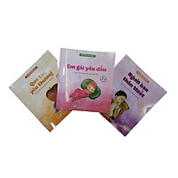 Truyện tranh cho bé tập đọc, combo 3 tập Cậu bé có bớt đỏ