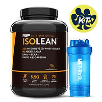 Combo Sữa Tăng Cơ RSP ISOLean Hydrolyzed Whey Protein Isolate - 73 Liều dùng, Vị Chocolate, 2.23kg & Tặng kèm Bình nước 600ml