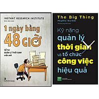 Combo Kỹ Năng Quản Lý Thời Gian Và Tổ Chức Công Việc Hiệu Quả+1 NGÀY BẰNG 48 GIỜ