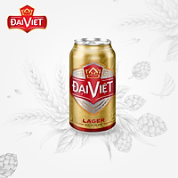 1 Lốc 6 lon Bia Đại Việt Lager 330ml
