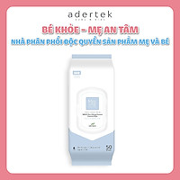 Khăn giấy ướt tẩy trang Meene PURE Makeup Remover Cleansing Wipes (50 tờ / gói) Không chứa Paraben, không gây kích ứng da, Sản xuất tại Hàn Quốc