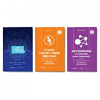 Combo 3 cuốn: Tôi, Tương Lai Và Thế Giới + Networking – Kỹ Năng Mềm Quan Trọng Nhất + Kỹ Năng Thuyết Trình Hiệu Quả