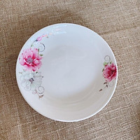 Bộ Bát Đĩa Sứ Hoa Hồng - Bộ Bát Đĩa Cơm Gia Đình