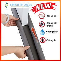 Đệm lót cửa thông minh chống ồn, chống côn trùng, bảo vệ bé khỏi va chạm