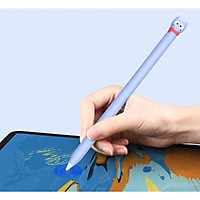 Bao Silicon TPU bảo vệ dành cho bút Apple Pencil 1 / Pencil 2 hình Mèo Quàng Khăn