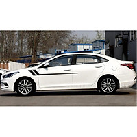 Trang trí xe hơi, Tem xe oto, Dán xe Tem dán sườn xe ô tô phong cách thể thao , KIA , MAZDA, MEC
