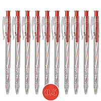 Combo 5-10-20 Bút Bi Thiên Long TL-027 - Mực Xanh/Đen/Đỏ/Tím