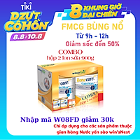 Combo 2 lon sữa bột Bonecare Calcimax+ 900g: dành cho người từ 18 tuổi trở lên bổ sung canxi phòng ngừa loãng xương, tim mạch và tiểu đường.