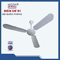 Quạt trần sải cánh 1400 có hộp số Điện Cơ 91 QT1400N-BQP,- HÀNG CHÍNH HÃNG