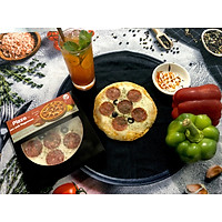 Piza Xúc Xích Pepperoni 15cm - Cao Cấp