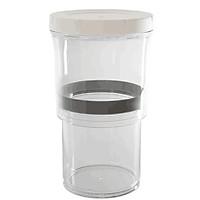 Adjustable Transparent Airtight Jar for Food Storage