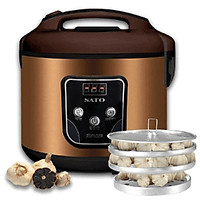 Nồi làm tỏi đen SATO 18TD052 Công nghệ Nhật Bản, dung tích 4,5L. Thiết kế sang trọng,màu sắc trang nhã