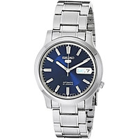 Đồng Hồ Tự Động Seiko 5 SNK793 Bằng Thép Không Gỉ Với Màn Hình Xanh Dương