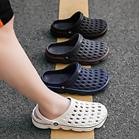 MENTEE Sandal Cho Nam Giới, Dép Thời Trang Cho Nam Dép Xỏ Ngón Dép Xăng Đan Nam Mùa Hè EVA Cho Nam, Giày Đi Biển