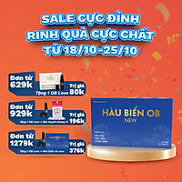Hàu Biển OB New Tăng Cường Sinh Lý Nam, Bổ Thận Tráng Dương, Trị Xuất Tinh Sớm, Rối Loạn Cương Dương, Cải Thiện Tinh Trùng Yếu Ít(Hộp 20 viên)