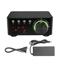 HIFI BT5.0 Digital Amplifier Mini Stereo Audio Amp 100W Dual Channel Sound Power Audio Receiver Stereo AMP USB AUX for