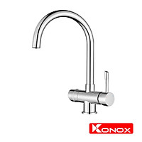 Vòi rửa bát kết hợp Konox, Model RO Trim-Water, Inox 304AISI tiêu chuẩn châu Âu, Hàng chính hãng
